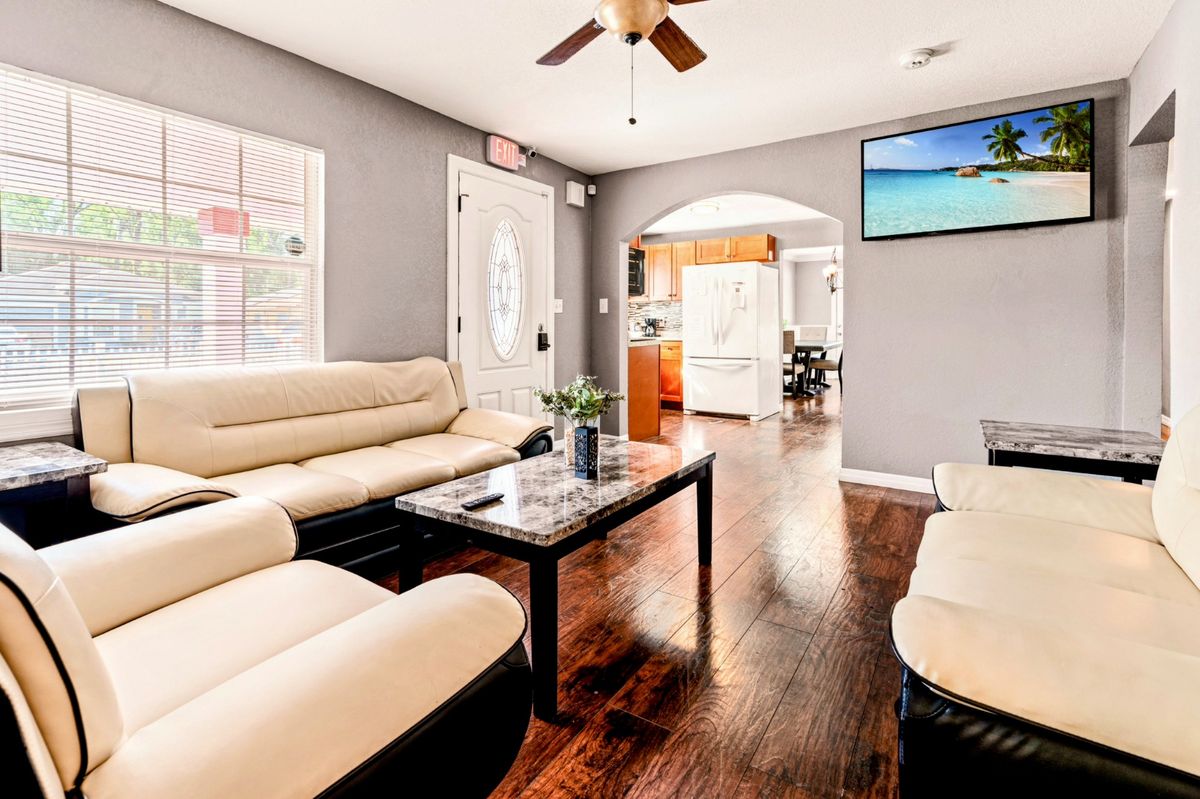 Living room at The Campus